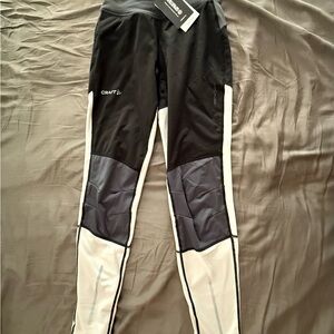 Craft Black and Gray Performance Leggings